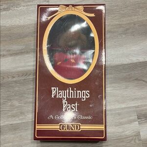 GUND Playthings Past Bear with Red Sweater